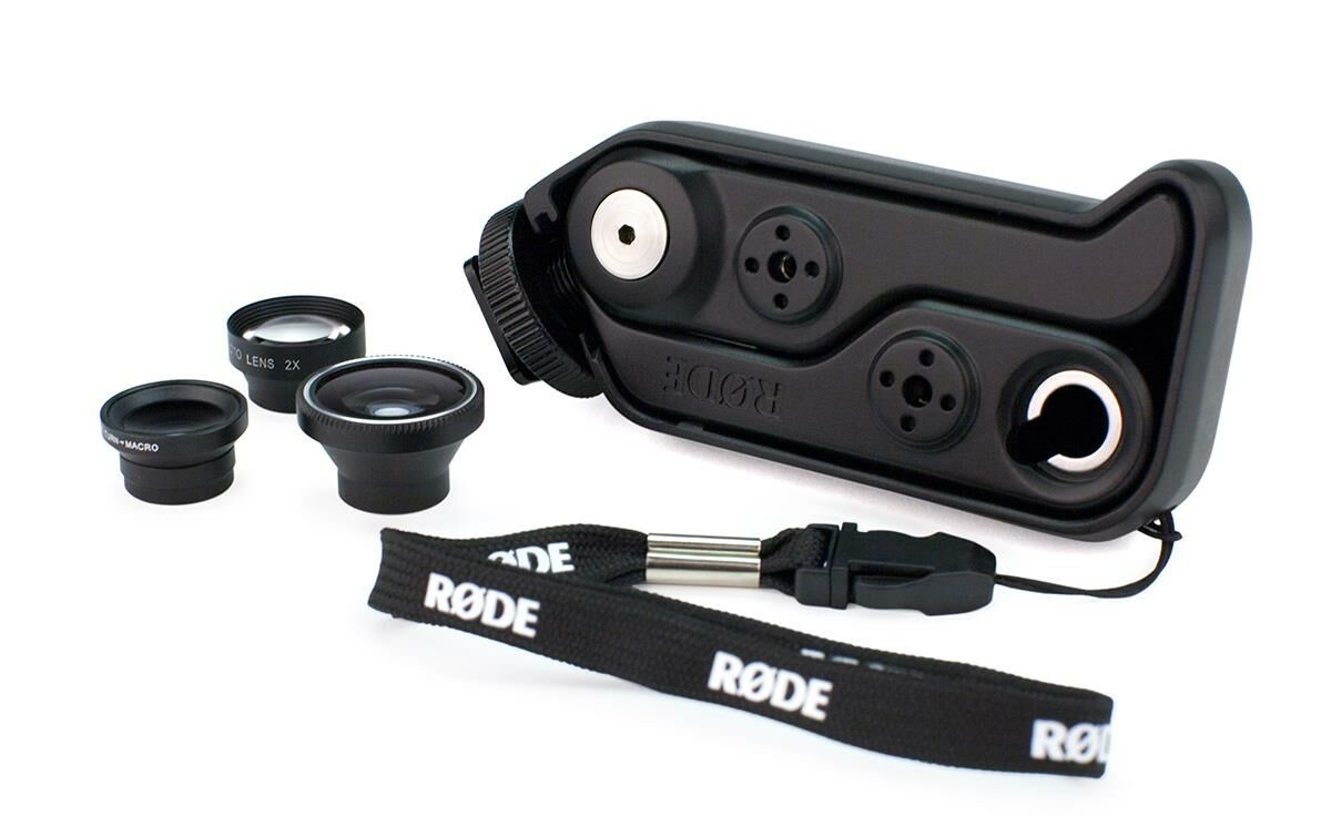 RODE RODEGRIP+ (5/5s) iPhone 5/5s İçin Mount Ve Lens Çözümü