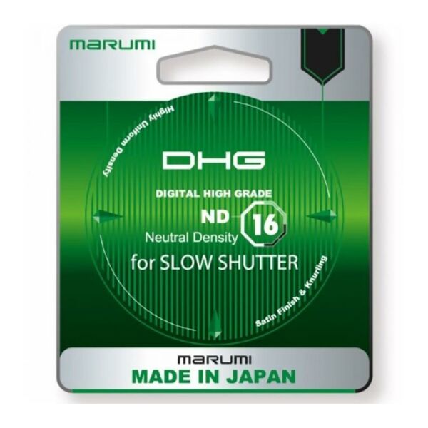 Marumi 77mm DHG ND16 Filtre (4 Stop)