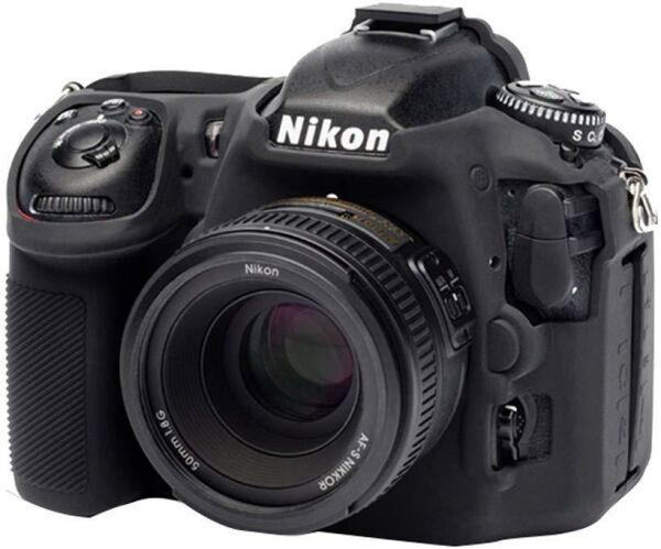 Nikon D500 için Siyah Silikon Kılıf