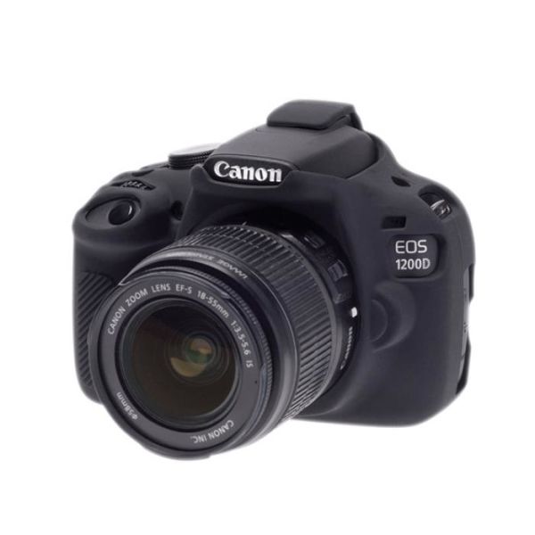 Canon 1200D Silikon Kılıf Siyah