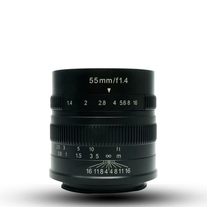 7artisans 55mm/F1.4 APS-C Manual Fixed Lens (Sony E-mount)