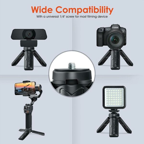 Hohem Mini Beyaz X Tripod Pro4 Telefon ve Gimbal için