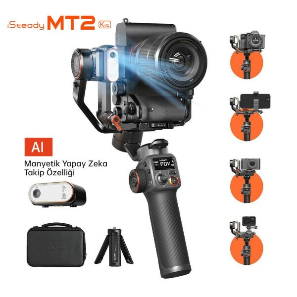 Cazipshop Hohem İsteady MT2 4-in-1 Gimbal