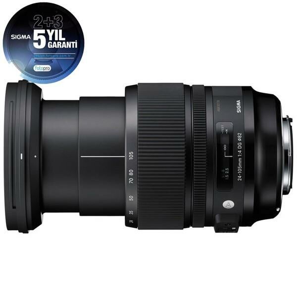 Sigma 24-105mm f/4 DG OS HSM Lens (Distribütör Garantili)