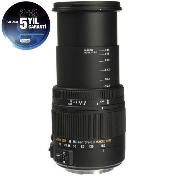 Sigma 18-250MM F/3.5-6.3 DC Macro OS HSM Lens ( CANON )