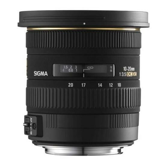 SIGMA 10-20/3,5 EX DC HSM CANON