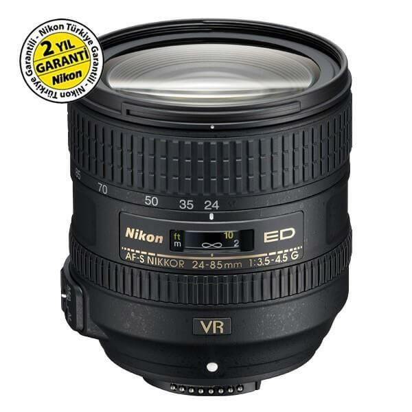 Nikon AF-S 24-85mm F-3.5-4.5G ED VR Lens