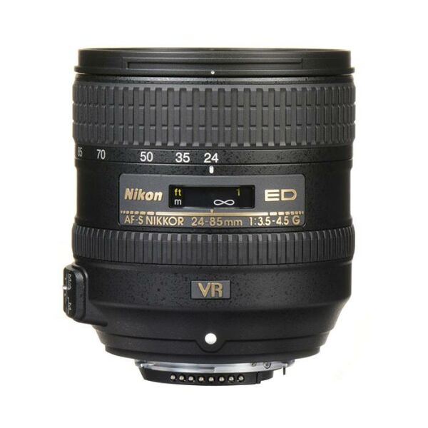 Nikon AF-S 24-85mm F-3.5-4.5G ED VR Lens