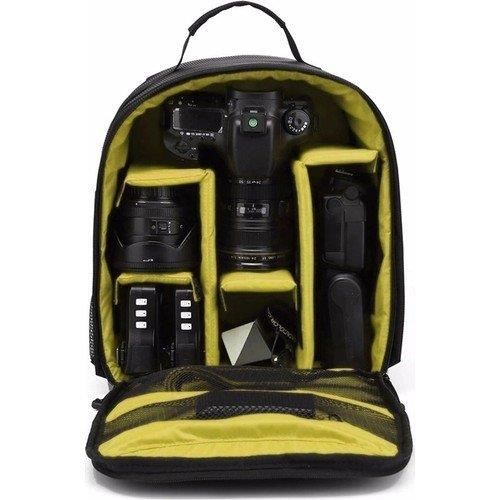 Nikon DSLR Fotoğraf Makinası için Bölmeli Küçük Boy Sırt Çantası