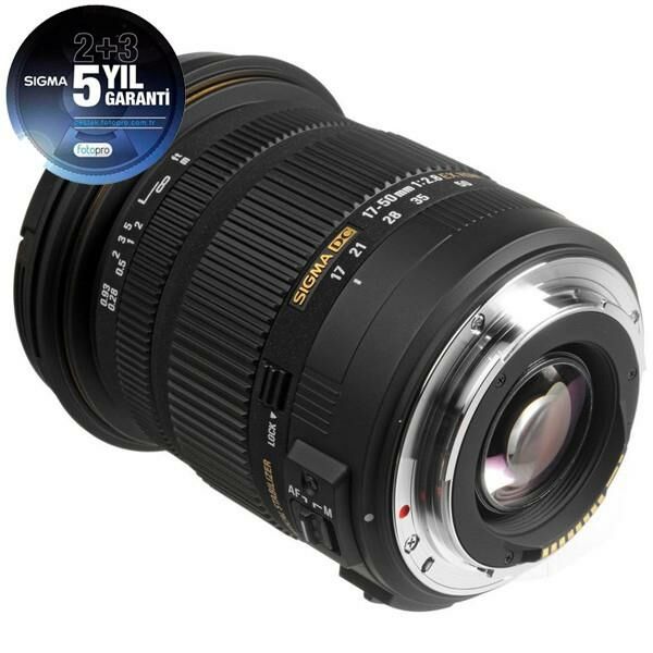 Sigma 17-50mm f/2.8 EX DC OS HSM Lens (Nikon Uyumlu)
