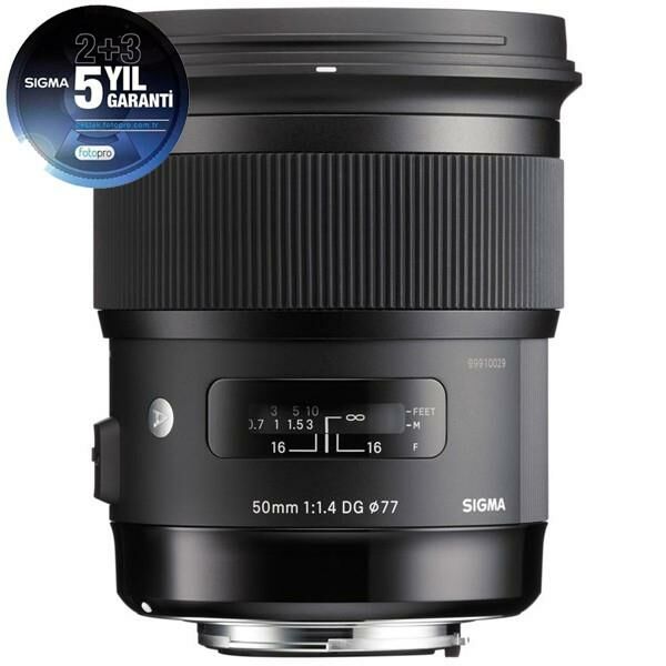 Sigma 35mm f/1.4 DG HSM Art Serisi Lens NİKON Uyumlu