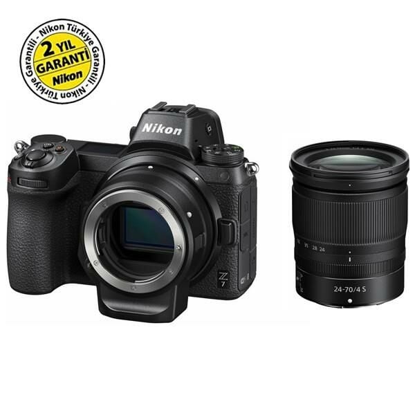 Nikon Z7 24-70mm Aynasız Fotoğraf Makinesi + FTZ Adaptör Kiti