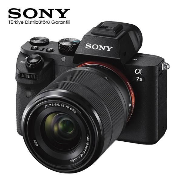 Sony A7II 28-70mm Full Frame Aynasız Dijital Fotoğraf Makinesi