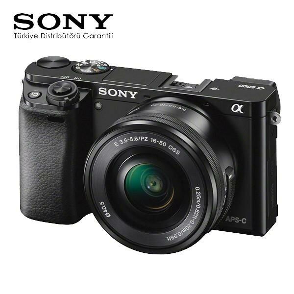 Sony Alpha A6000 16-50mm Aynasız Fotoğraf Makinesi