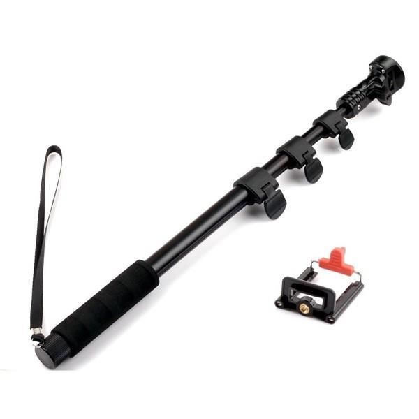 Yunteng Aksiyon Kameralar için 125cm Monopod