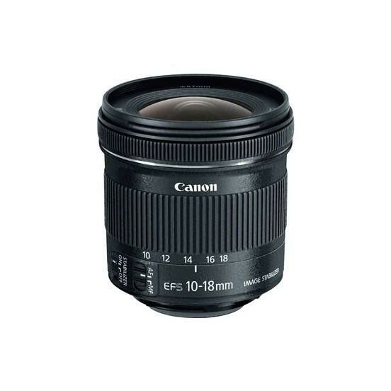 Canon EF-S 10-18MM F4.5-5.6 IS STM Lens
