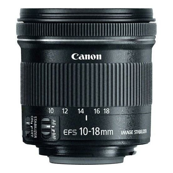 Canon EF-S 10-18MM F4.5-5.6 IS STM Lens