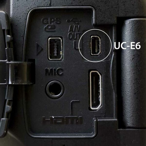 Nikon Sony Fujifilm DSLR ve Kamera USB Kablo 1,5 Metre (UC-E6 Muadili)