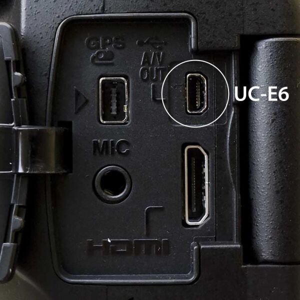 Nikon Sony Fujifilm DSLR ve Kamera USB Kablo 1,5 Metre (UC-E6 Muadili)