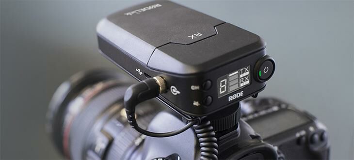 RODE RODELINK RX-CAM Kamera Üstü Telsiz Mikrofon Alıcısı