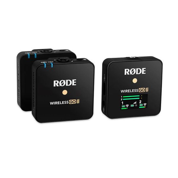 Rode Wireless GO II 2 Siyah Mikrofon