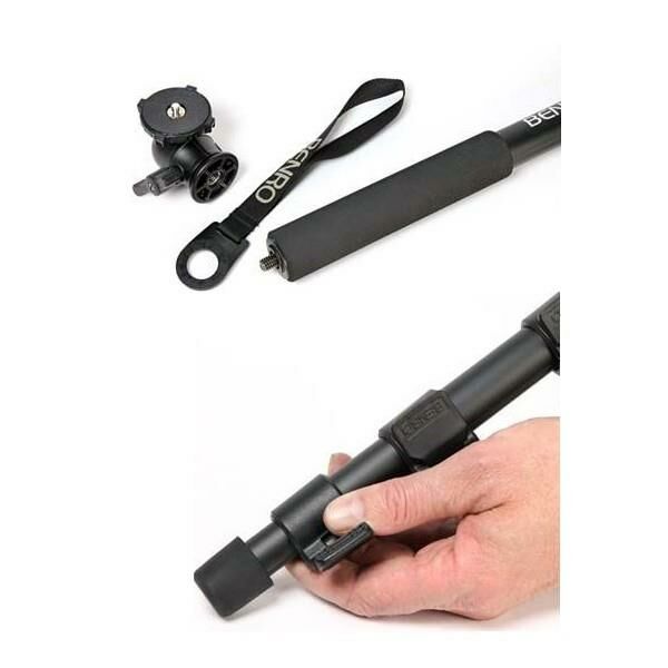 Benro A35FBR1 Monopod Kit Top Kafa ile