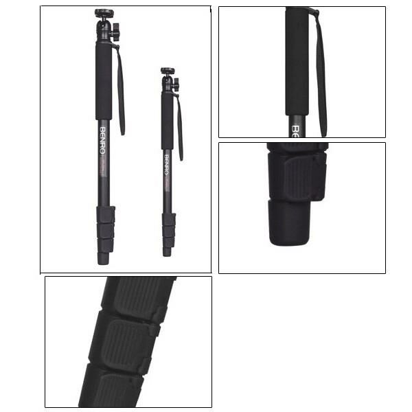 Benro A35FBR1 Monopod Kit Top Kafa ile