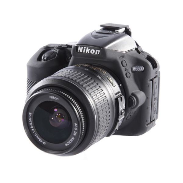 EasyCover Nikon D5500 Silikon Kılıf Siyah