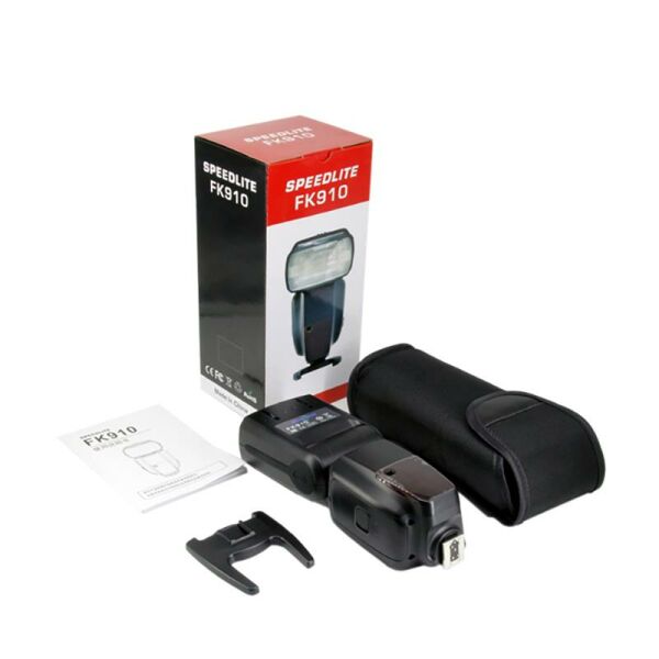 FK-910 Nikon Uyumlu İ-TTL Speedlite Tepe Flaşı HSS