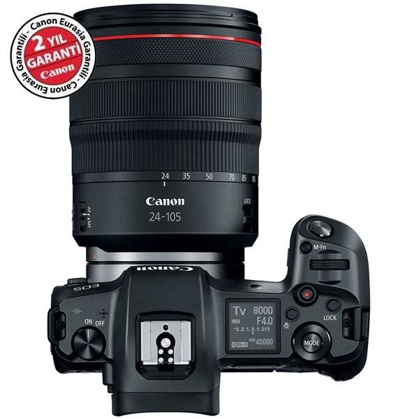 Canon EOS R 24-105mm f/4L IS USM Kit (EF-EOS R Adaptör Hediye)
