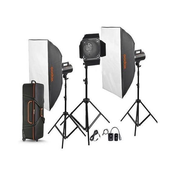 Godox GS-600 W/S 3'lü Paraflaş(Paraflash)Set