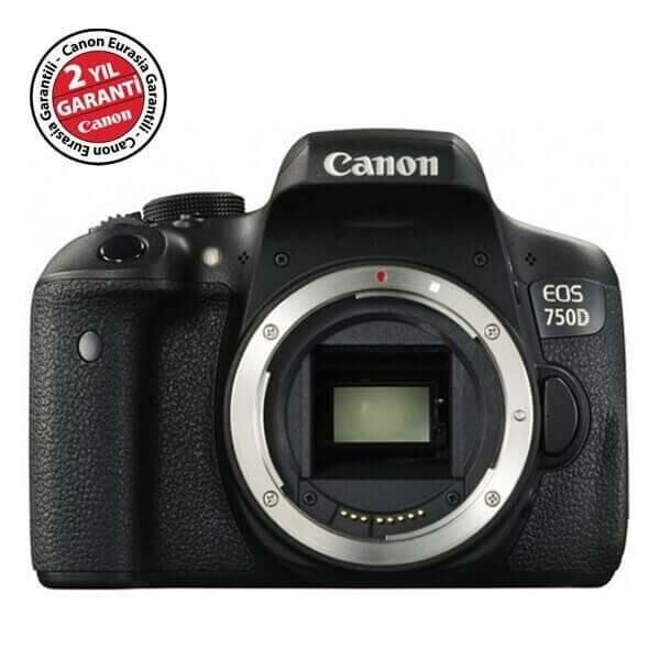 Canon 750D Body DSLR Fotoğraf Makinesi