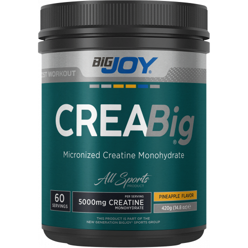 BigJoy CreaBig Micronized Creatine Powder Ananas 420 Gr