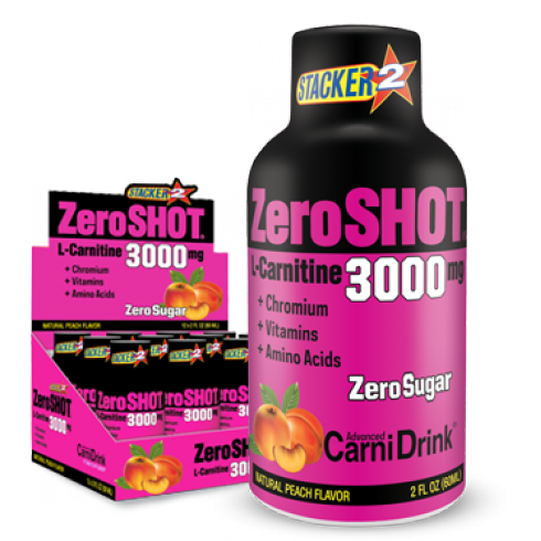 ZeroShot 60 mL 3000Mg L-Carnitine 12 Adet