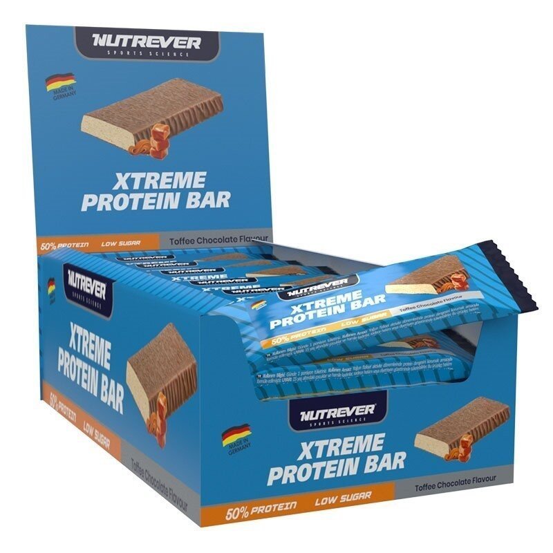 Nutrever Xtreme Protein Bar 50 Gr 24 Adet