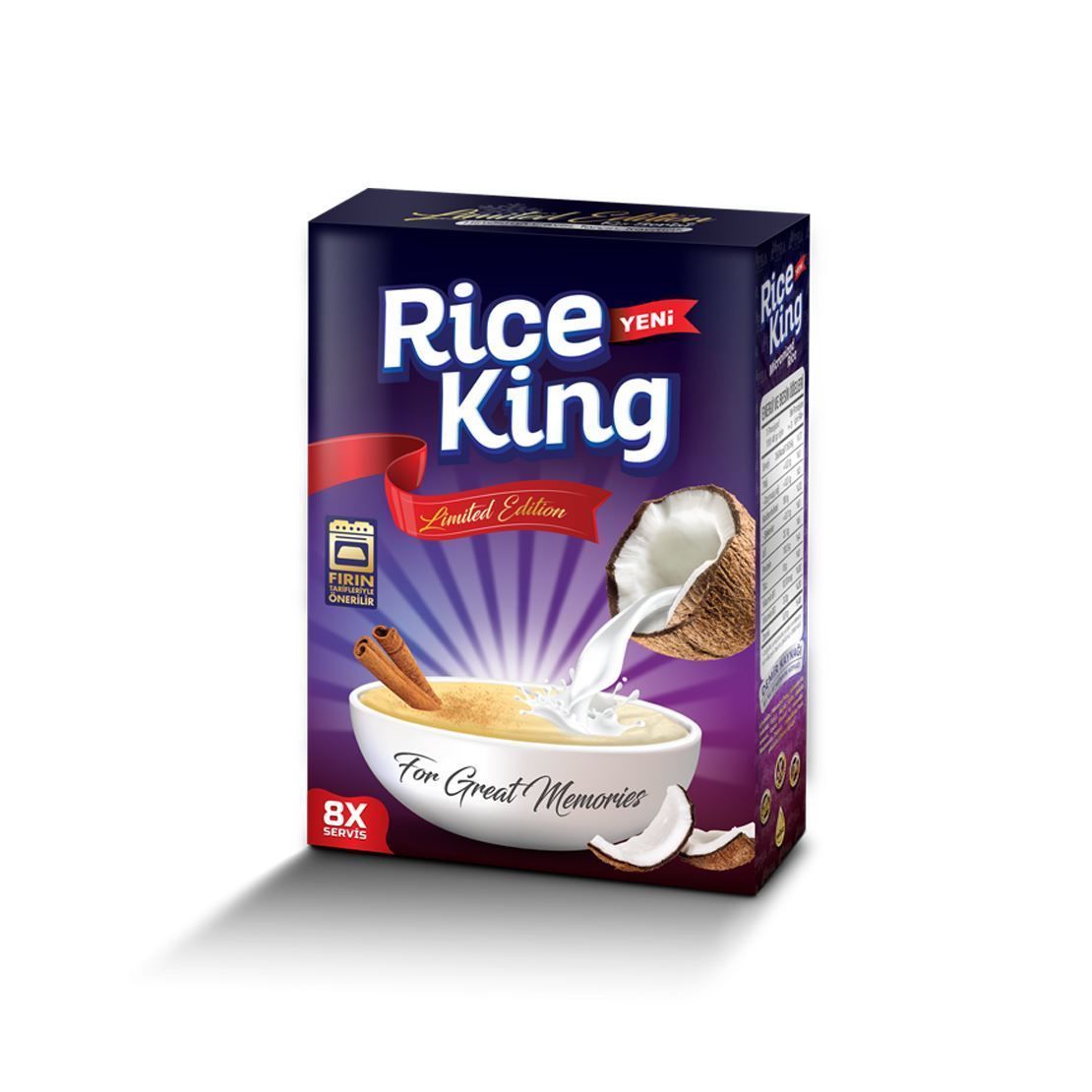 Rice King Mikronize Pirinç Tarçın&hindistan Cevizi 400GR