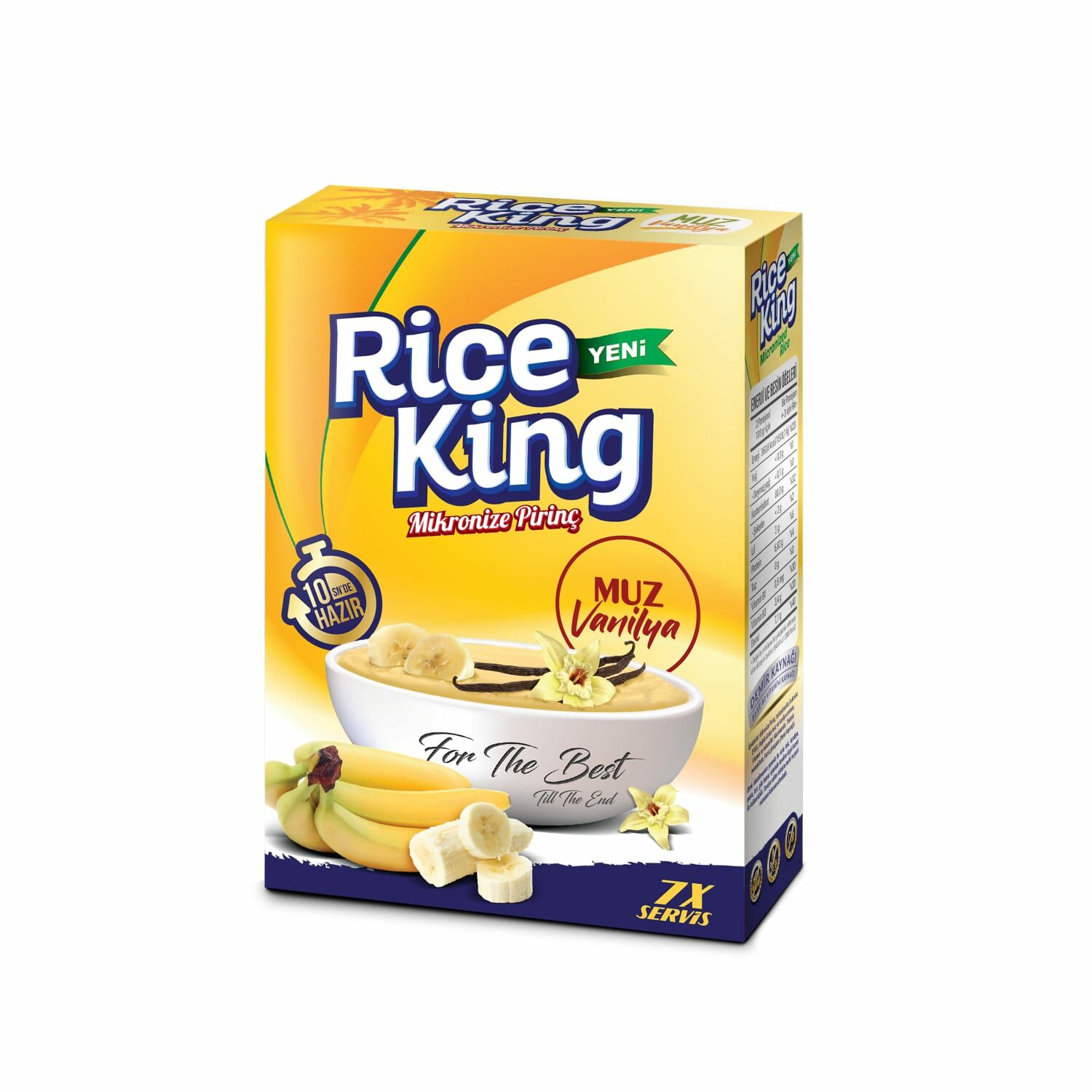 Rice King Mikronize Pirinç Muz&vanilya 350 Gr