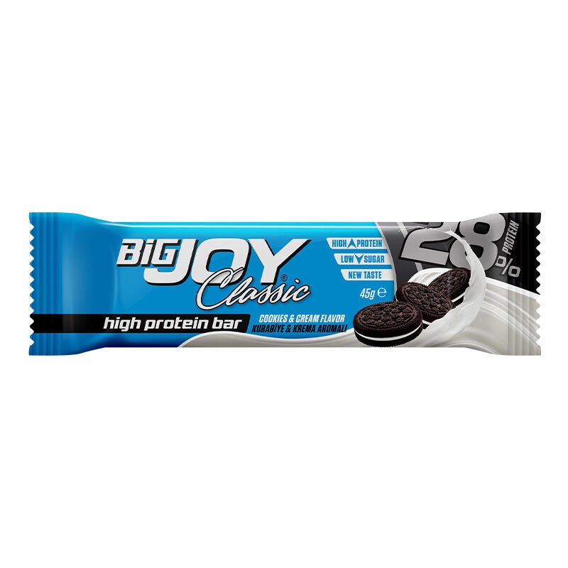 Big Joy Classic High Protein Bar 45 Gr 1 Adet cookies&cream