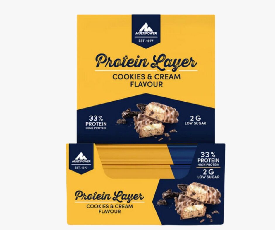 Multipower Protein Layer 18x50g Cookies&Cream