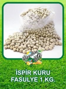 İSPİR KURU FASULYE 1 KG.