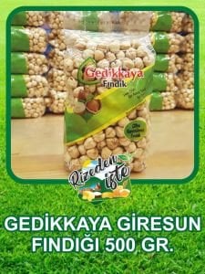 GEDİKKAYA GİRESUN FINDIĞI 500 GR.