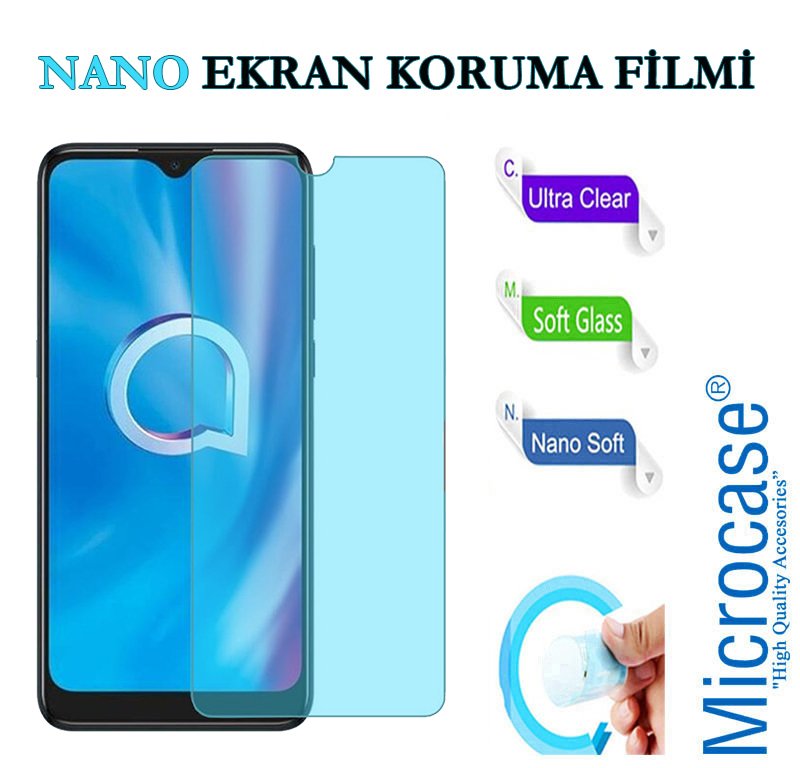 Microcase Alcatel 1S 2020 Nano Esnek Ekran Koruma Filmi