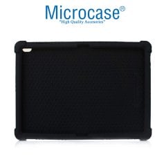 Microcase Lenovo Tab P10 10.1 Tablet TB-X705L TB-X705F Standlı Silikon Kılıf - SİYAH