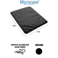 Microcase 3D Ortopedik Oto Araç Oyuncu Koltuk Minderi 1 Adet AL4337 Siyah
