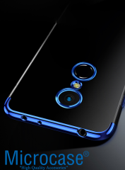 Redmi 5 Plus 5.99 inch Plating Series Soft Silikon Kılıf+Cam