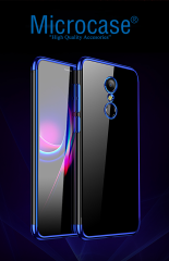 Redmi 5 Plus 5.99 inch Plating Series Soft Silikon Kılıf+Cam