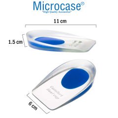 Microcase Topuk Koruyucu Silikon Jel Gizli Ayak Taban Dikeni Yastığı Tabanlık - AL3104