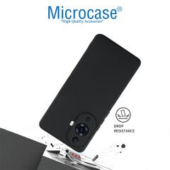 Microcase Huawei Nova 11 Elektrocase Serisi Silikon Kılıf - Siyah AL3340