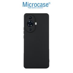 Microcase Huawei Nova 11 Elektrocase Serisi Silikon Kılıf - Siyah AL3340