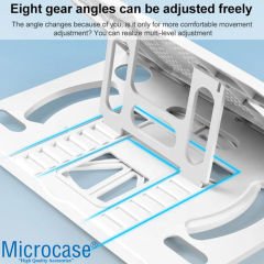 Microcase 10-12 inch Macbook Notebook Laptop için 360 Dönerli Kademeli Masaüstü Stand - AL3481